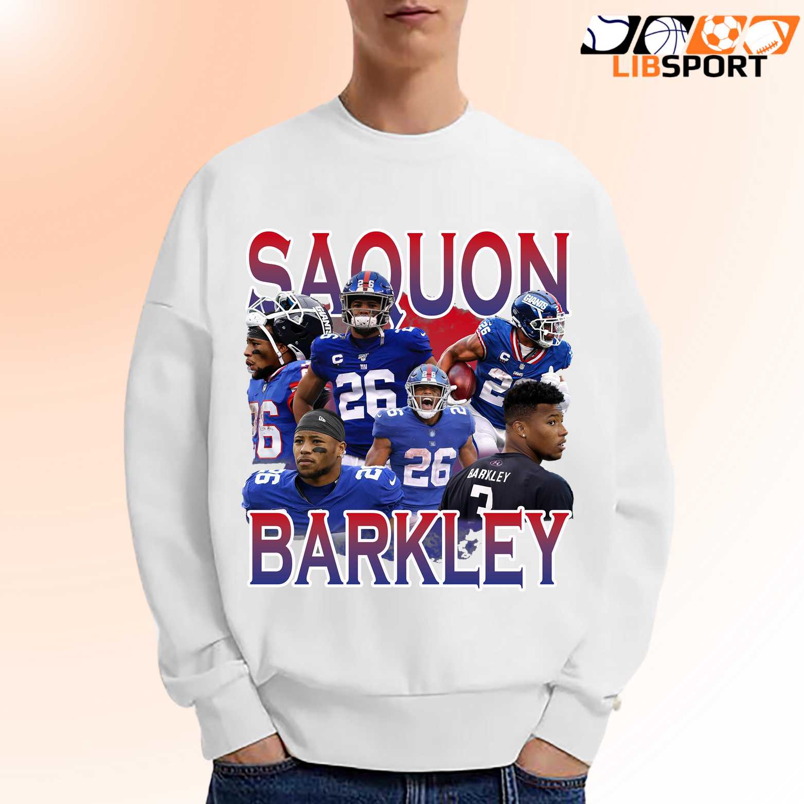 Saquon Barkley T Shirt, New York Giants Unisex Tee, Nfl Graphic Shirt